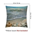 thumbnail image 4 of Creowell Beach Body Pillow Cover Summer Starfish Seashell on Beach Nautical Pillow Case with Zipper Decorative Bedding Pillowcase Coastal Pillow Covers Soft Cushion Pillow Case for Bedroom,2pcs, 4 of 7