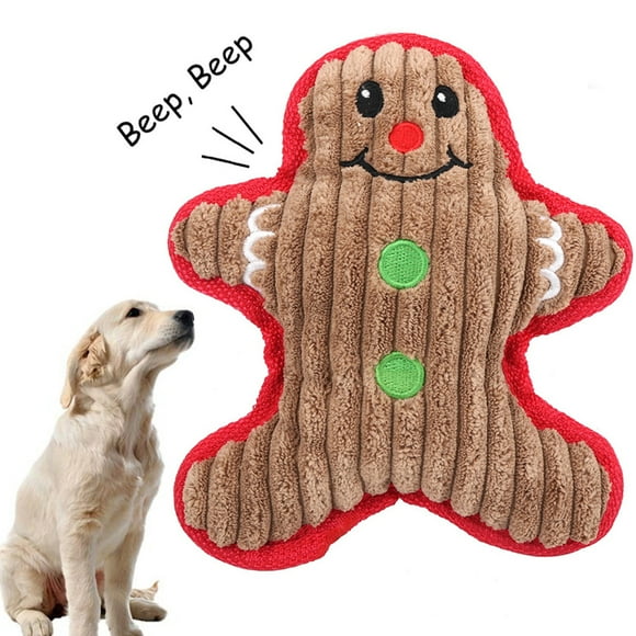 Christmas Dog Toy Bite Resistant Dog Teething Toy Pet Supplies for Dogs Puppies