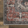 thumbnail image 4 of Rugs USA Wild Orchid Machine Washable Area Rug, 2' x 3', Wild Orchid Charcoal, 4 of 7