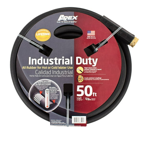 Apex 8650 50 Commercial All Rubber Hot And Cold Water Hose 5 8 Inch By Foot Com - Apex Garden Hose 50 Ft Apex 8650 50 Commercial All Rubber Hot And Cold Water Hose 5 8 Inch By Foot Com - Apex Garden Hose 50 Ft