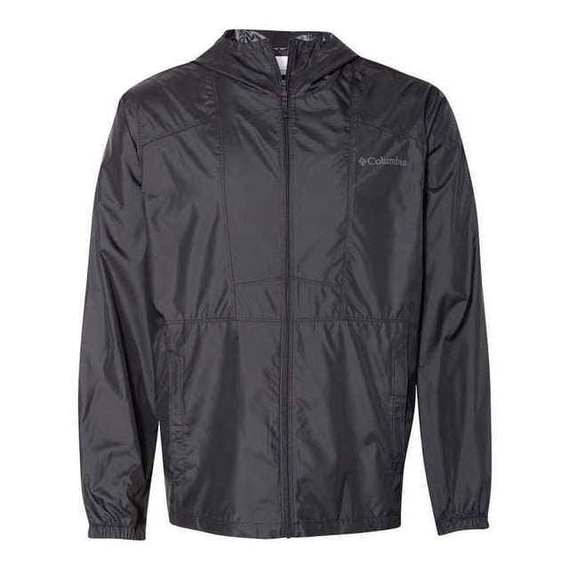 Chaqueta Cortavientos Columbia Flashback Para Hombre Resistente Al Agua Negro Grande 158932