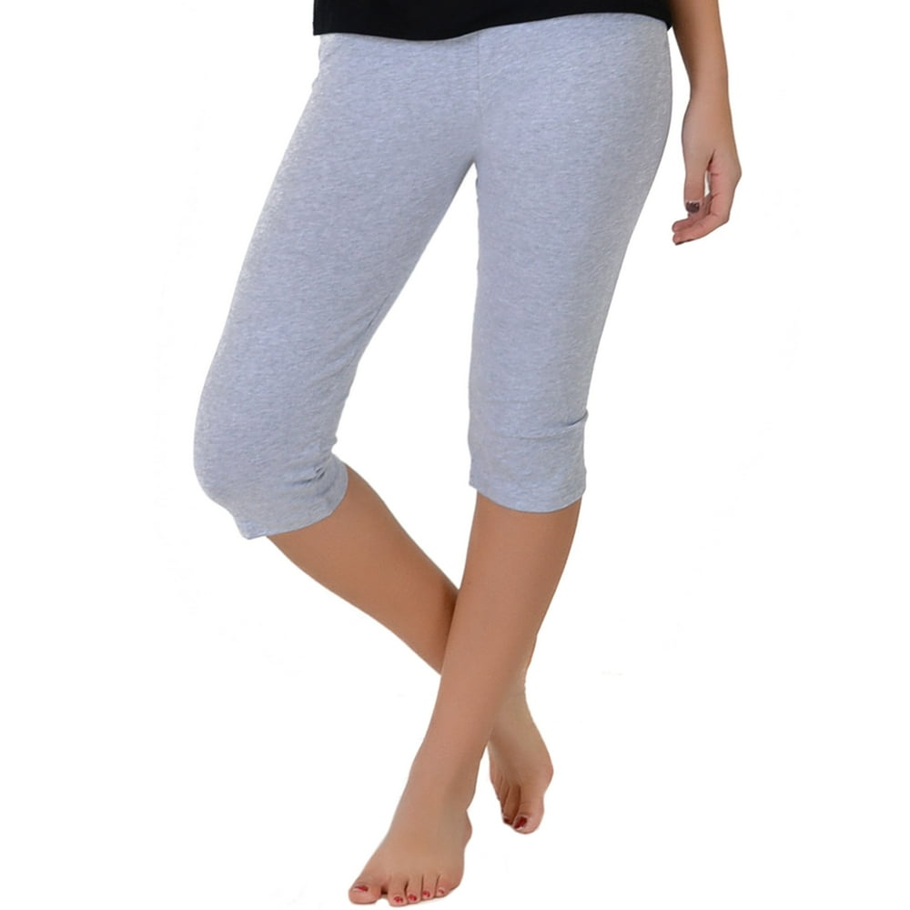 Stretch Is Comfort Women's and Plus Size KneeLength Leggings