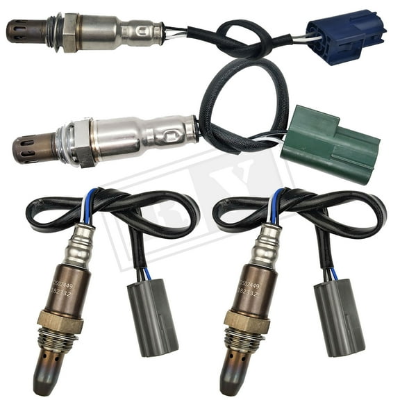 Ruiya 4Pcs Upstream & Downstream For 2008 2009 2010 Nissan Xterra 4.0L O2 Oxygen Sensor
