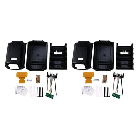 

2X for 10 Core 18V/20V Li-Ion Battery Replacement Plastic Case Kit Dcb180 Li-Ion Battery Shell (No Battery Cell)
