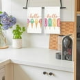 thumbnail image 3 of Hello Summer Kitchen Towels 18x26 Inch Set of 2 Popsicle Ice Cream Dish Towels Farmhouse Seasonal Decorative Hand Cloths for Kitchen Decoration, 3 of 6