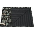 thumbnail image 3 of Handblock Traditional Pure Cotton Jungle Print Kantha Quilt, Bed Cover Throw Animal Tiger Printed Kantha Quilts With 2 Pillow Cover, 3 of 4