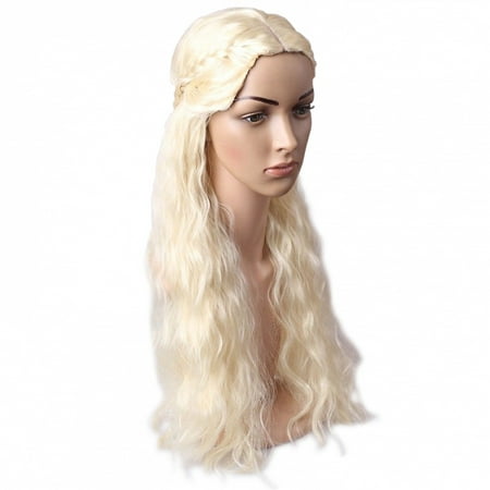 Medieval Queen Wig Adult Costume Accessory