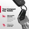 thumbnail image 2 of Mini llavero Key Smart, paquete de 2 unidades, organizador compacto, 2 of 7