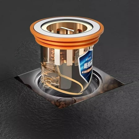 

Stainless Steel Floor Drain Stickers Floor Drain Core Bathroom Balcony Universal Sewer Floor Drain Core No Worries After the Sale