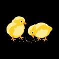 thumbnail image 3 of CafePress - Baby Chicks Pajamas - Men's Dark Loose Fit Cotton Pajama Set, 3 of 4