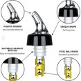 thumbnail image 2 of Automatic Measured Bottle Pourer - Quick Shot Spirit Measure Pourer Drinks Wine Cocktail Dispenser Home Bar Tools (yellow 6 pack), 2 of 6