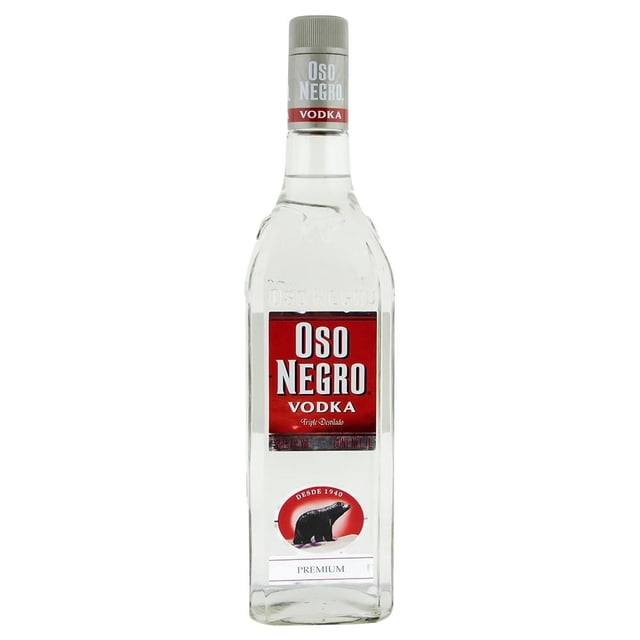 Caja de 12 Vodka Oso Negro 1 L