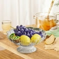 thumbnail image 6 of DOMELAY Decorative Fruit Bowl with Draining Holes Snack Holder for Living Room Decor White, 6 of 9