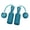 Blue, variant on Cordless Jump Rope with Weighted Balls for Indoor Fitness Training Pink
