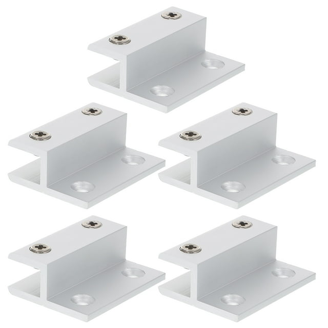 Miangastore Wall Shelf Bracket Aluminum Alloy 5Pcs 1.9In