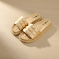 thumbnail image 2 of Womens Padded Strap Slide Sandals; Stylish Open Toe Sandals in 4 Fashionable Colors, 2 of 5