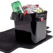 HAUSSIMPLE Car Trash Can with Spill Proof Floor Mat Clip Style: With Trash Bags