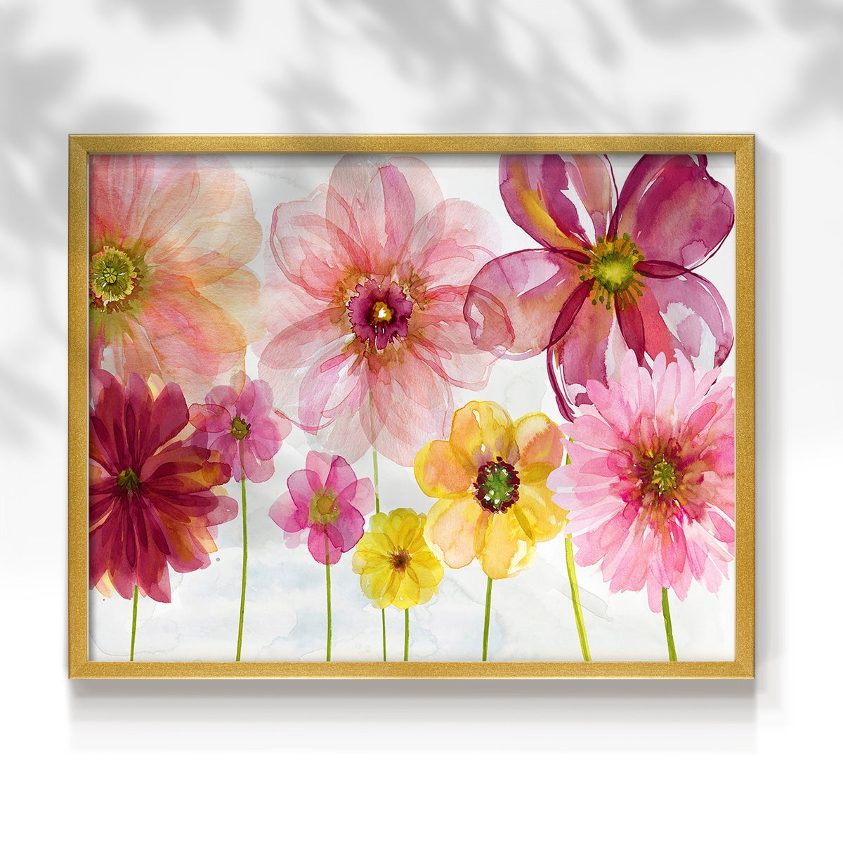 Pop Of Spring by Carol Robinson - Restickable Framed Giclée Print