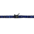 thumbnail image 3 of Everly Men's Created Sapphire Sterling Silver Tennis Necklace, 3 of 6