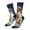2 Black-2, variant on Starry Sky Cloud Dog Print Adult Socks for Men & Women,Calf Socks, Ankle Socks,Boots Socks,Breathable Casual Sock,Unisex Crew Socks