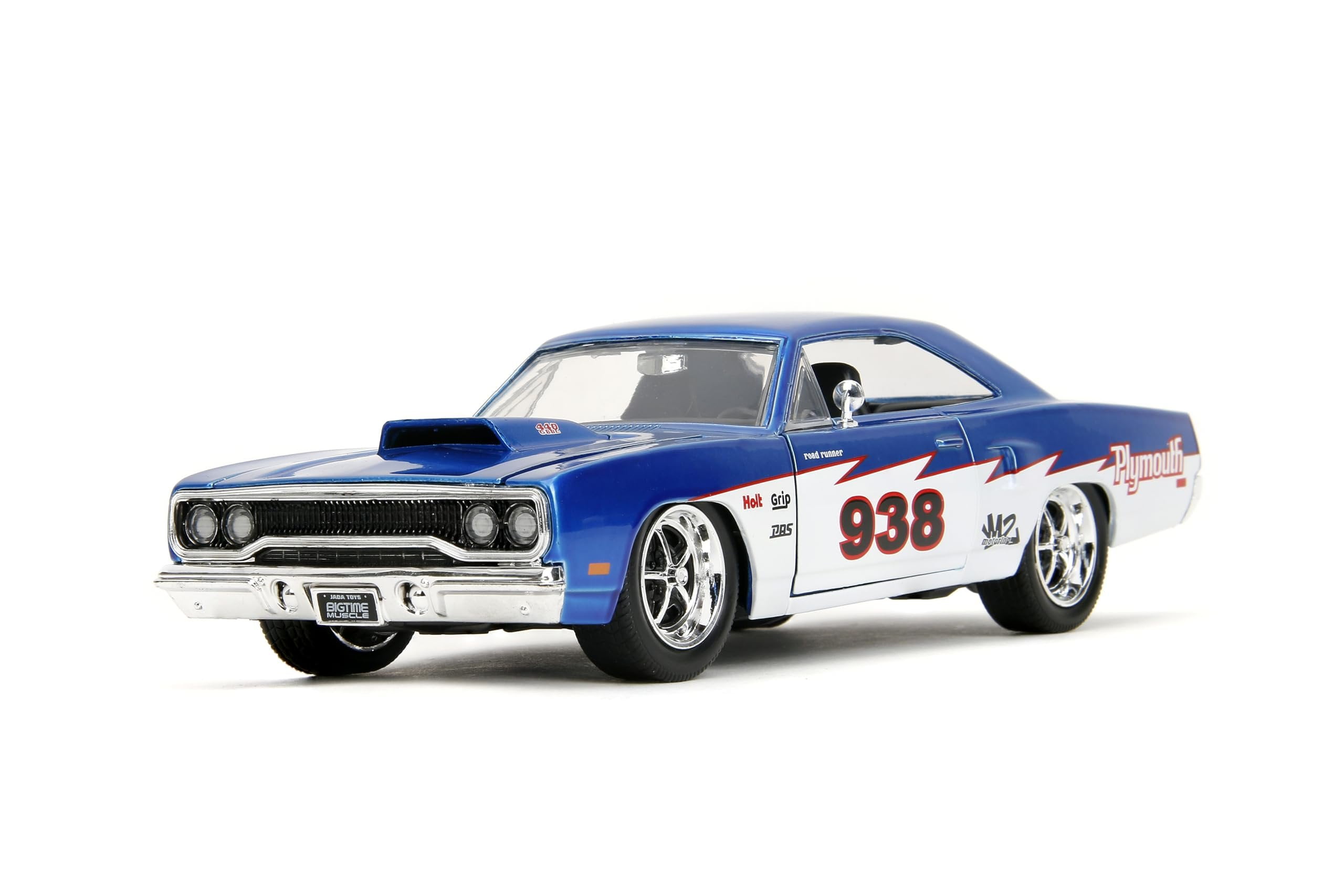 ミニカー BIGTIME MUSCLE 1970 PLYMOUTH ROAD RUNNER Amazon.com: Big Time Muscle 1:24 1970 Plymouth Road Runner