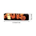 thumbnail image 3 of Halloween Butter Stick Squishy Toy with Trick Or Keep Hands Busy Ghost and Pumpkin Design, 5.3 Inch, Orange and Black, for Kids and Adults, Relaxation Squeeze Toy, 3 of 8