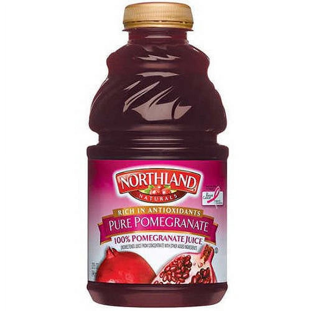 (2 pack) Northland 100% Cranberry Pomegranate Juice, 64 Fl. Oz.