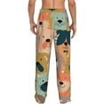 thumbnail image 3 of Fotbe Colorful Dogs Men's Pajama Pants,Sleepwear Pants,Pj Bottoms Drawstring And Pockets-Large, 3 of 9