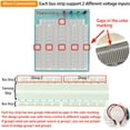 thumbnail image 6 of Makeronics 3220 Tie-Points Solderless Breadboard with Blue Aluminum Back Plate for Circuit/Arduino/Raspberry Pi Prototyping, 6 of 6