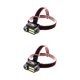 thumbnail image 2 of Advancent Faro de alto brillo para acampar, senderismo, 4 modos, linterna, pesca nocturna, correr, linterna frontal, equipo para exteriores, tipo Tipo 1 2piezas, 2 of 6