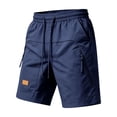 thumbnail image 6 of Aimik Mens Sporty Shorts Zippered Pockets Mens Plus Size Travel Shorts Summer Quick Dry Sport Shorts for Outdoor or Running, 6 of 6