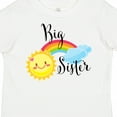 thumbnail image 4 of Inktastic Big Sister- Sun and Rainbow Girls Toddler T-Shirt, 4 of 5