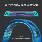 Logitech G733 Lightspeed Wireless PC Gaming Headset - Blue
