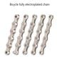 thumbnail image 3 of Naiovety Cadena de bicicletas portátil de una sola velocidad anticorrosivo 114 nudos electrochapado cadenas de ciclismo al aire libre accesorios de pieza Ciclismo Naiovety OD025891-00, 3 of 6