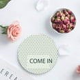 thumbnail image 4 of FMSHPON Lavender Set of 6 Round Coaster for Drinks, Absorbent Ceramic Stone Coasters Cup Mat with Cork Base for Home Kitchen Room Coffee Table Bar Decor, 4 of 6