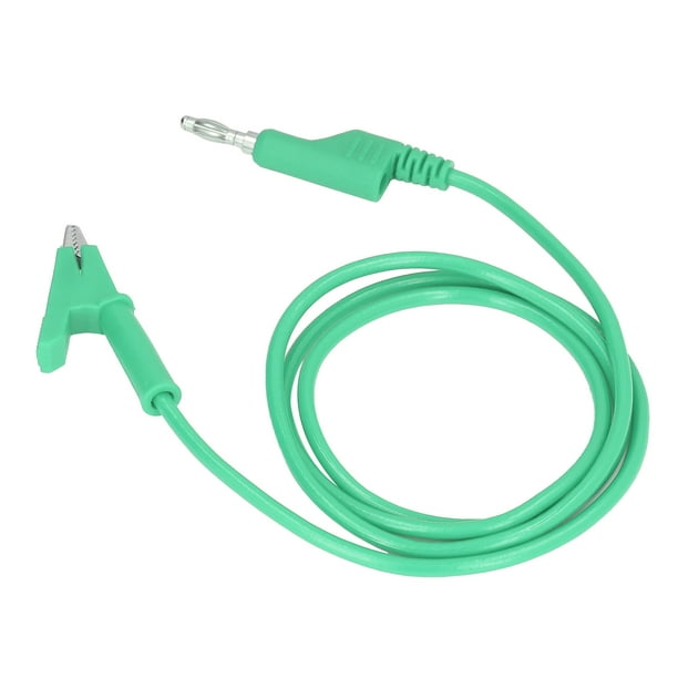 Prueba De Cocodrilo Pulgas De Cable De Latón Prueba Eléctrica 20A 3000V Para Probador De Voltaje De La Batería Del Automóvil