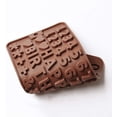 thumbnail image 5 of Heytea 26 Letters +Happy Birthday/Numbers/Symbols Mold Chocolate Decorating Silicone Tray (2pcs), 5 of 5