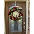 thumbnail image 4 of Northlight Traditional 2-Finish Shatterproof Ball Christmas Wreath - 24" - Multicolor - Unlit, 4 of 7