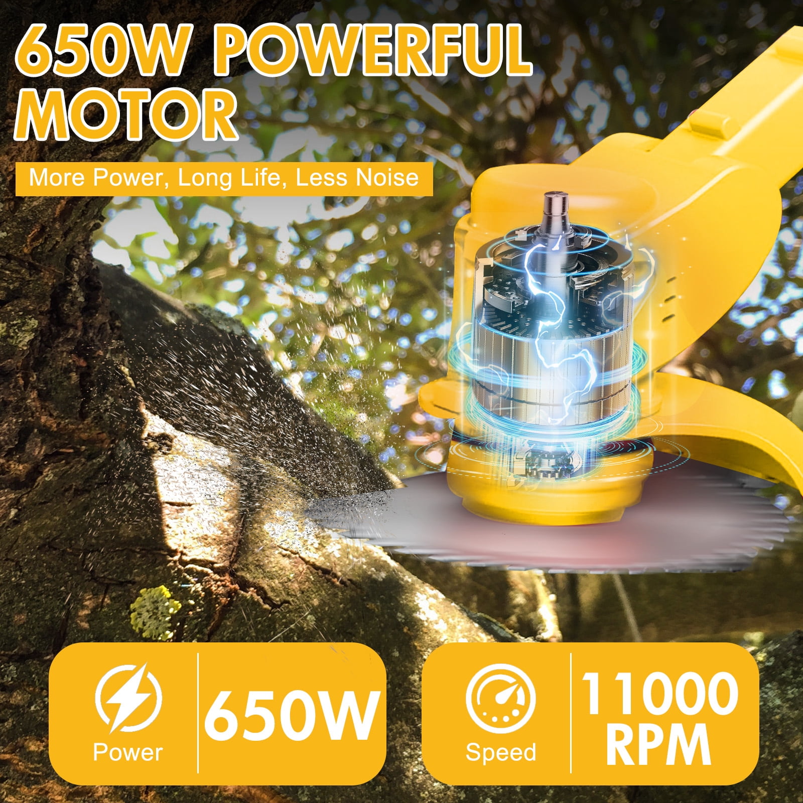 200W Cordless Electric Grass Trimmer, 24V Battery Powered Lawn Edger with 0-90° Angle Adjustment & Dual Safety Switch, Lightweight Wheeled Grass Cutter
