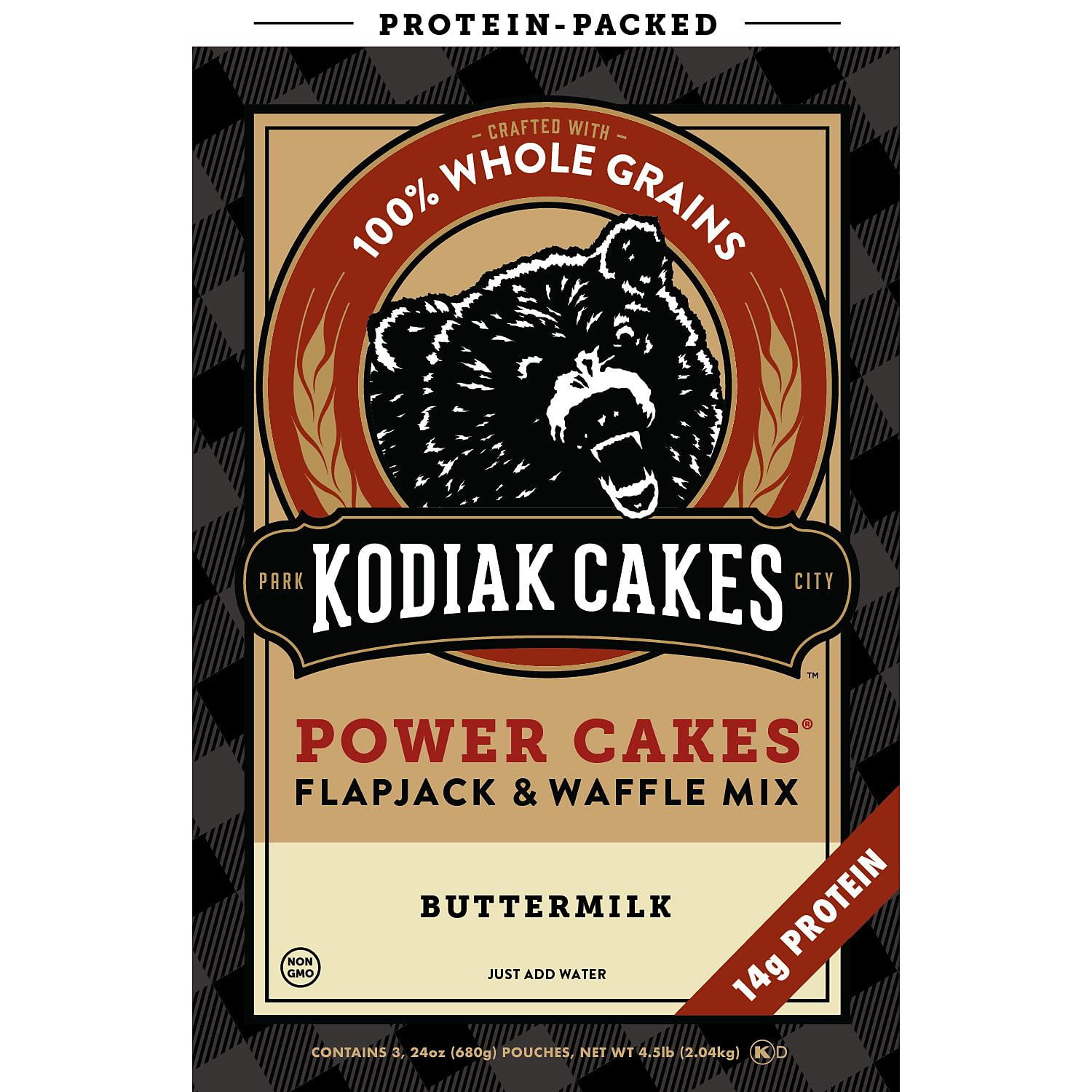 Kodiak Cakes Power Cakes Flapjack and Waffle Mix 72oz ...