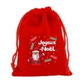 thumbnail image 2 of Fmbmuo Medium Candy Bags 1Pcs Red Snowman Decorations Cloth Fluorescent Drawstring Christmas Bag for Xmas Party Favors, 2 of 5