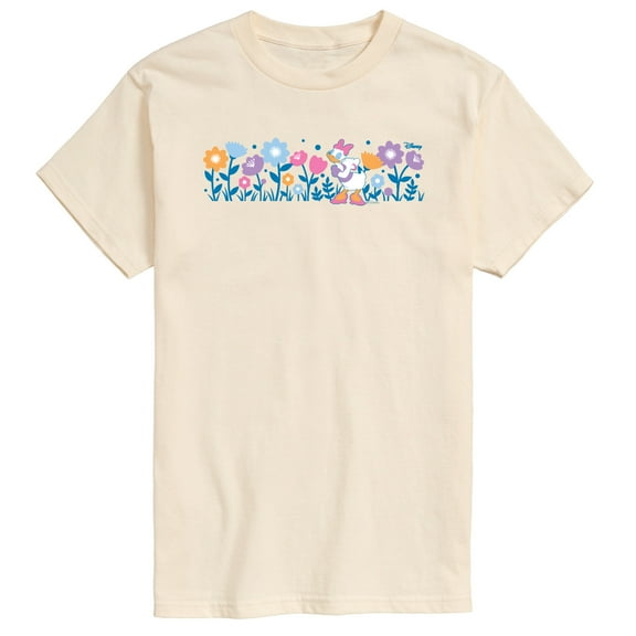 Disney - Daisy Flowers  - Men's Short Sleeve Graphic T-Shirt