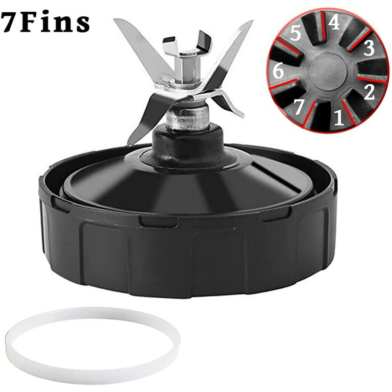 32oz Cup With Spout Lid And Blade 7 Fins Gear Replacement Parts Blade  Assembly For Nutri Ninja Bl45