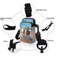 thumbnail image 5 of HELLHERO Beach Running Horse Pattern Travel Crossbody Purse, Lightweight, Daily Commute or Casual Outings, 5 of 7