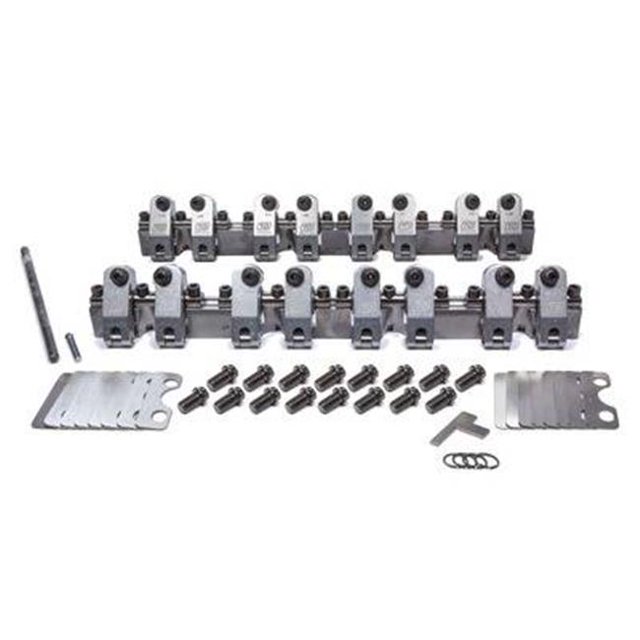 10001-160-160 1.60 Ratio, 0.22 in. Offset SportComp Rocker Arm with Shaft Mount for Small Block Chevy