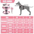 thumbnail image 2 of Set de arnés y collar de correa para perros pequeños PUPTECK, color rosa, 2 of 7