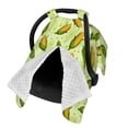 thumbnail image 2 of Naloa Fresh Corn Baby Car Seat Cover, Breathable Baby Carrier Cover, Multiuse Baby Carrier Cover & Nursing Breastfeeding Cover, 2 of 5