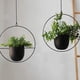 thumbnail image 3 of Bewildely Maceta colgante Estilo simple Cesta de flores Colgador de plantas liso Decoración del hogar Exterior Interior Porche Balcón Decoración del hogar, 3 of 6