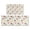 Pioneer Flower Floral-1, variant on Pioneer Flower Floral Print Pattern Kitchen Rugs Sets Of 2, Anti Fatigue Non Slip Washable Floor Mats for Kitchen Sink Laundry, 17X30 Inch 17X47 Inch