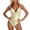 Gold, variant on One piece Swimsuit Women Bathing Suits Elegant Slimming Monokini Solid Color Swimwear Casual Summer Bikinis Swimming for Beach M Silver